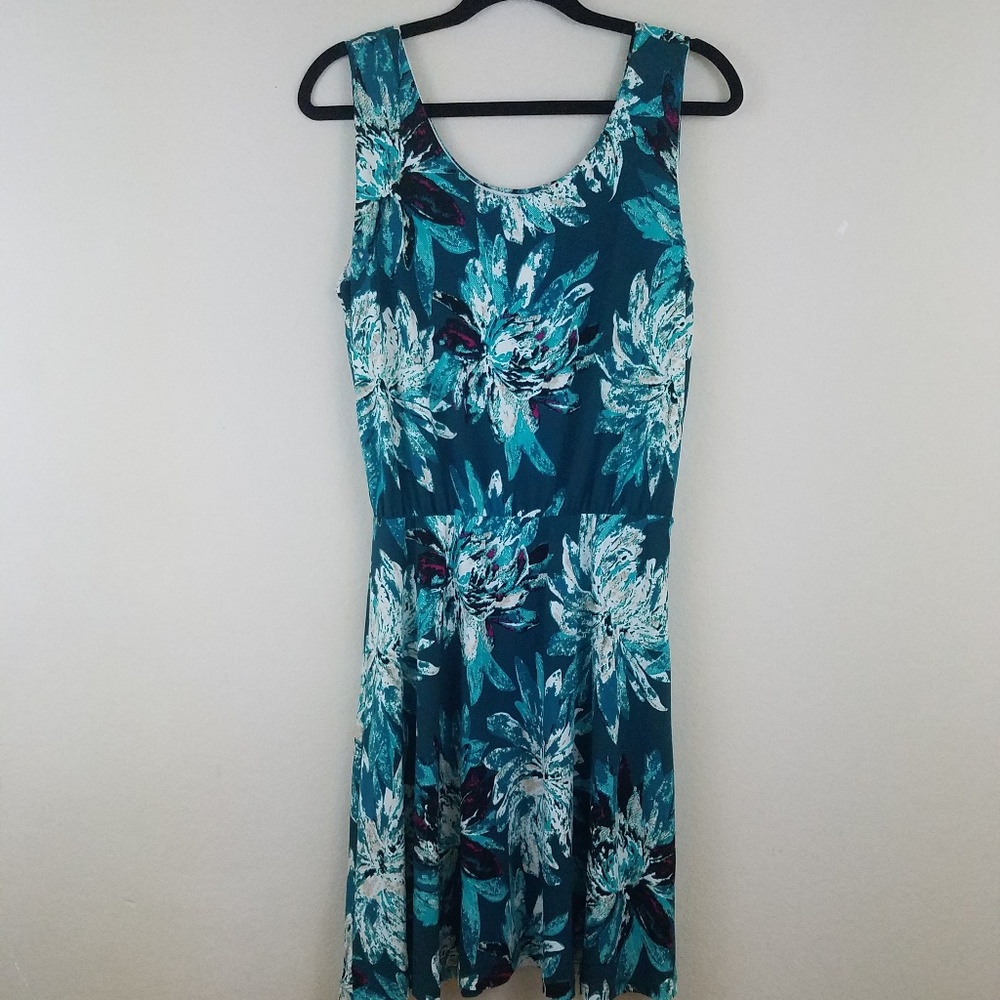 Verse Carissa Knit Dress Teal Green sz M